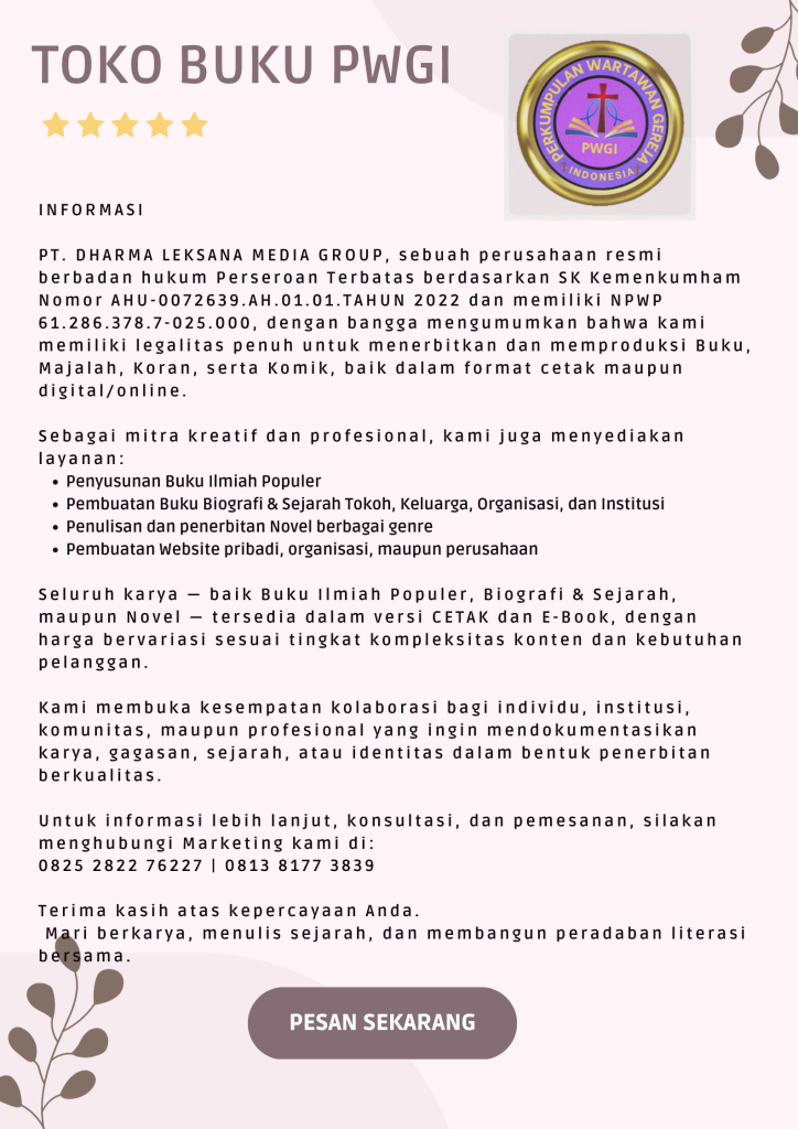 Pink Abstrak Review Buku Poster